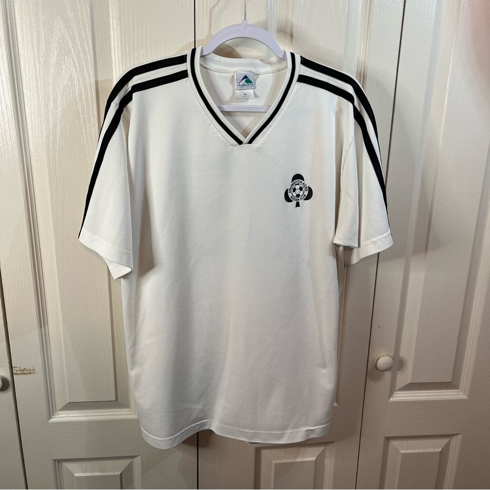 Augusta Sportswear White and Black Men's Jersey